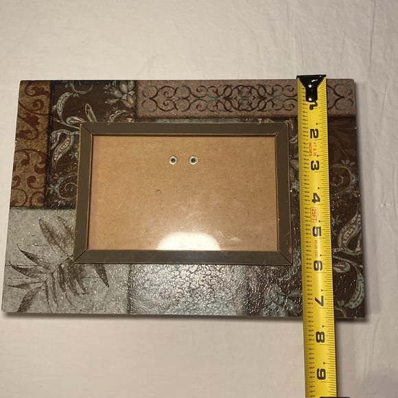Early 2000s Themed Decorative Horizontal Tabletop Photo Frame 4x6 EUC - Picture 5 of 5